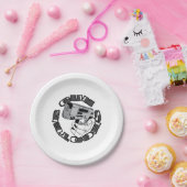 Gun Shooter-Abbildung Pappteller (Party)