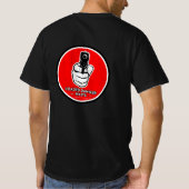 Gun Shooting Art T-Shirt (Rückseite)