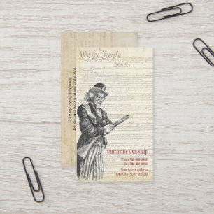 Gun Shop Business Card Visitenkarte