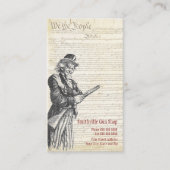 Gun Shop Business Card Visitenkarte (Vorderseite)