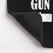 Gun Show Welcome To The Gun Show Funny Fitness Bod Mousepad (Ecke)