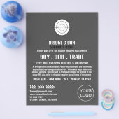 Gun Target, Gunsmith, Gunstore Werbung Flyer (Einzeln)