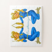 Gun-toting Button-up Cowgirl Thunder_Cove Puzzle (Vertikal)