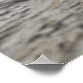 Gun turret auf alten Stadtmauern in Valletta, Malt Poster (Ecke)