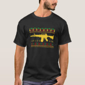 Gun Ugly Vater Oncle Gun Weihnachten T-Shirt (Vorderseite)