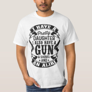 Gun Vater - Schutz des Vaters 🔫 👧 T-Shirt