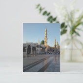 Gunbad-e-Khidra (Masjid Nabwi) Medina Postkarte (Stehend Vorderseite)