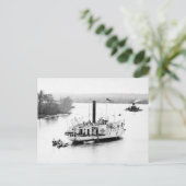 Gunboat Commodore Perry: 60er Postkarte (Stehend Vorderseite)