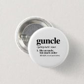 Guncle Definition Button (Vorne & Hinten)