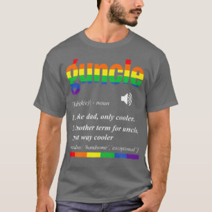 Guncle Gay Onkel Bruder Fabulous Familie Prix T-Shirt