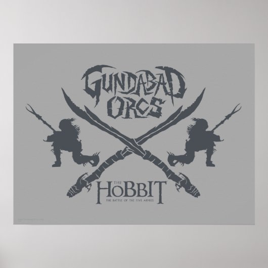 Gundabad Orcs Movie Icon Poster (Vorne)