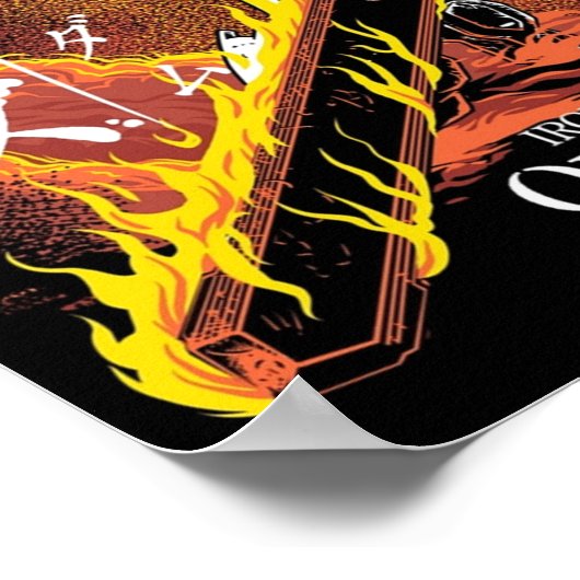 Gundam Barbatos Poster (Ecke)