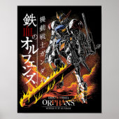 Gundam Barbatos Poster (Vorne)