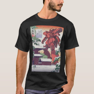 Gundam Char Japanischer Anzug Edo Giclee T-Shirt