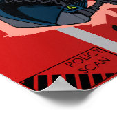 Gundam inspirierte Farbkunst Poster (Ecke)