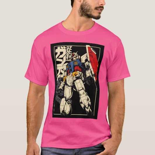 Gundam Vintag T-Shirt (Vorderseite)