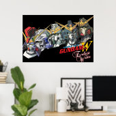 Gundam Wing Endless Waltz Alle fünf Poster (Heimbüro)