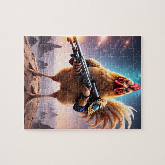 GUNFIRE CHICKEN PUZZLE (Horizontal)