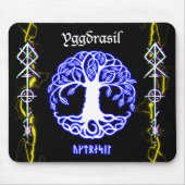Gungnir Odin Spear thunder / Iggdrasil Mousepad (Vorne)