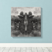 Gungnir - Odin-Sprecherin Leinwanddruck (Insitu (Holzboden))