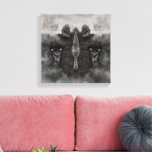 Gungnir - Odin-Sprecherin Leinwanddruck (Insitu (Wohnzimmer))