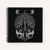 Gungnir - Speer of Odin and Tree of life - Notizblock (Vorderseite)