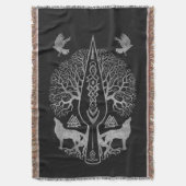 Gungnir - Stange von Odin und Baum des Lebens Decke (Vorderseite Vertikal)