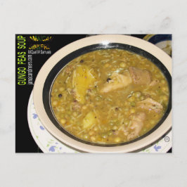 Gungo Peas Soup Postkarte