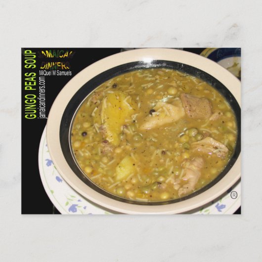 Gungo Peas Soup Postkarte (Vorderseite)