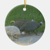Guniea Fowl Ornament (Vorne)