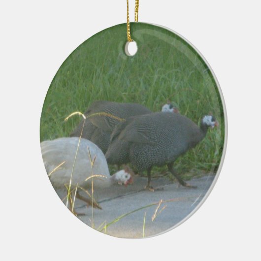 Guniea Fowl Ornament (Links)