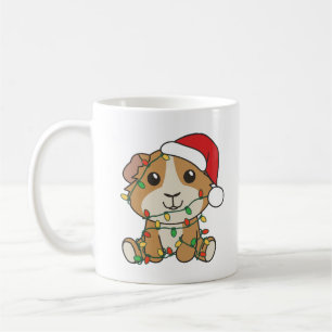 Guniea Pig Weihnachts Winter Tiere Urlaub Kaffeetasse