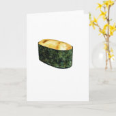 Gunkan Uni Sushi Karte (Gelbe Blume)