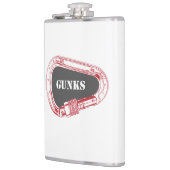 Gunks Climbing Carabiner Flachmann (Links)