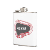 Gunks Climbing Carabiner Flachmann (Links)