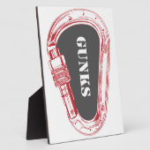 Gunks Climbing Carabiner Fotoplatte (Seite)