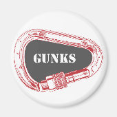 Gunks Climbing Carabiner Magnet (Vorne)