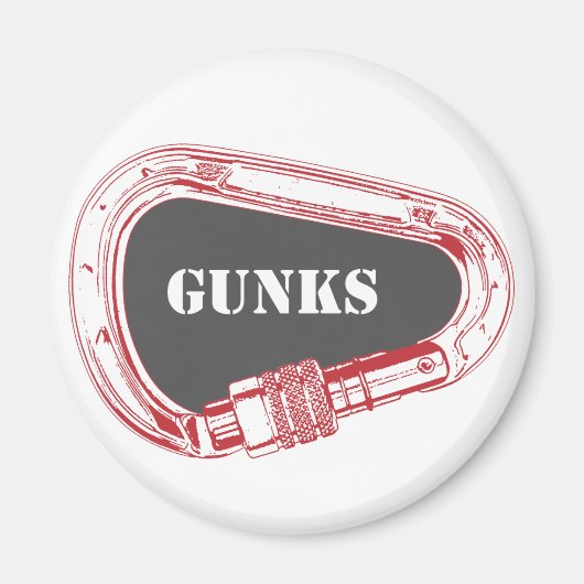 Gunks Climbing Carabiner Magnet (Vorne)