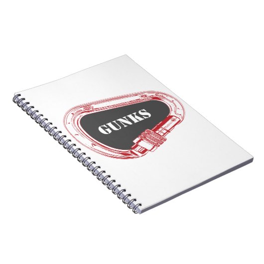 Gunks Climbing Carabiner Notizblock (Rechte Seite)