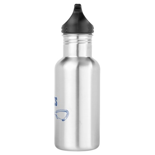 Gunks Climbing Quickziehen Edelstahlflasche (Rechts)