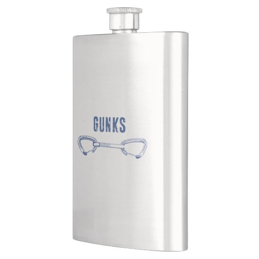 Gunks Climbing Quickziehen Flachmann (Links)