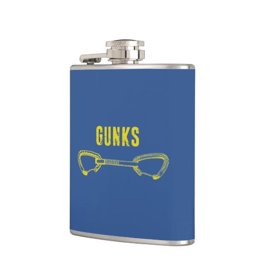 Gunks Climbing Quickziehen Flachmann (Links)