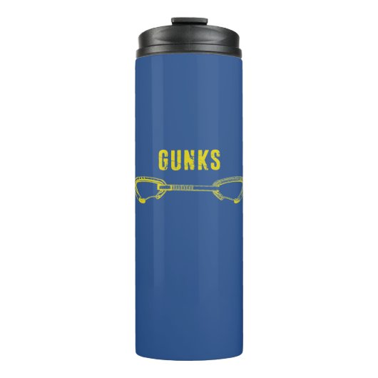 Gunks Climbing Quickziehen Thermosbecher (Vorderseite)