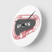 Gunks Kletterkarabiner Runde Wanduhr (Winkel)