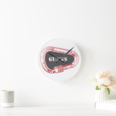 Gunks Kletterkarabiner Runde Wanduhr (Zuhause)