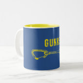 Gunks Klettern Schnellziehen Zweifarbige Tasse (Vorderseite Links)