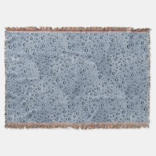 Gunmetal-graue Wassertropfen Decke