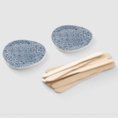 Gunmetal-graue Wassertropfen Fächer (Non-assembled)