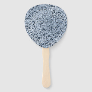 Gunmetal-graue Wassertropfen Fächer