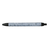 Gunmetal-graue Wassertropfen Kugelschreiber (Vorderseite)